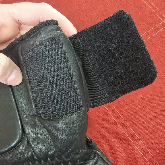 Motorcycle Mens Kevlar Gloves Genuine Leather "Bikers Club" Brand EUC Thinsulate - Picture 10 of 16